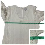 Evereve  Presley Eyelet Dress - White - Large Photo 3