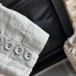 Eileen Fisher  Gray Blazer Lightweight Linen-Blend Photo 8