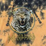 Def Leppard  Tie-Dye Hoodie Size Large Photo 1