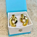 Givenchy Vintage Gold Plated Clip On Earrings Photo 10