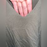 PINK - Victoria's Secret PINK by Victoria’s Secret Y2K Olive Green Tropical Long Sleeve Tshirt Size Large Photo 8