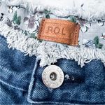 POL  Frayed Waist Distressed Mom Jeans small Photo 4