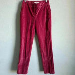 Boden Velvet Pants Women’s US 4L Pink‎ Bright Luxe Straight Leg Barbiecore Pink Size undefined Photo 7