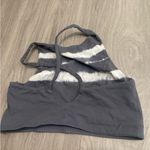 Aerie Gray and White Tie-Dye Tank Top Photo 2
