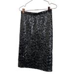 BB Dakota  black sequin pencil skirt. Size small Photo 6