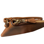 Coach  Stagecoach Brown Leather Wristlet w/ Interior Card Storage Photo 4