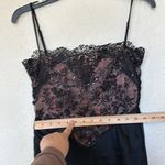 House Of CB  'Nikita' Black Satin and Lace Corset Dress NWOT‎ Photo 6
