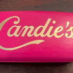 Candie's  Eyeglass Case Hot Pink Gold Hard Case Photo 0