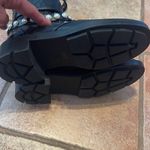 ZARA  pearl trim leather combat boots Photo 5