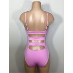 Becca New. pink one piece. Small. Retails $129 Photo 5