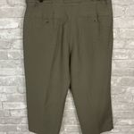 Sandro  Linen Blend Cropped Pants Photo 3