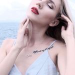 S925 Sterling Silver / Rose Gold Dainty Infinity Rose Flower Shaped Pendant Necklace Photo 3