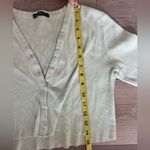 Brandy Melville Light Green Cropped Cardigan Photo 4