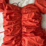 Glamorous Rust Shimmer Bodycon Dress Photo 4