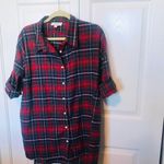 Peach Love California  long‎ sleeve flannel jacket shacket pockets. Size small Photo 10