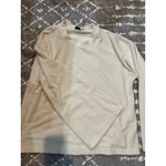 Maeve ‎ Anthropologie Textured Pullover Knit Top Long Sleeve Beige Cream Women's Photo 6