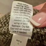 Nine West Women’s Leopard Print Cardigan Sweater Size Large NWOT Photo 4