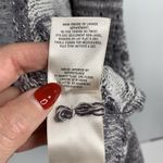 Anthro Moth Size XS / S Vest Cardigan Sweater Cotton Blend Open Cascade Front Gray Photo 6