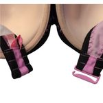 Victoria's Secret  Swim Bikini Top Strapless Halter Blue Pink Black Size 34 DD/E Photo 6