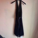 JS Collections Womens Halter A-Line Cocktail Wedding Guest Dress Size 14 Witchy Photo 3