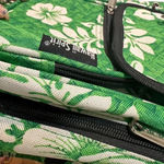 Hawaii Spirit Mini Backpack Green White Flowers Adjustable straps Photo 6