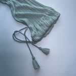 Free People  Penny Lane Tunic Top Size XS Super Drapey Semi Sheer Design‎ Photo 5