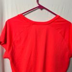 Aviva Hot Pink Active Short Sleeve Tee Size Large Red Photo 4