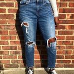 Gap best girlfriend distressed/ripped denim jeans Photo 0