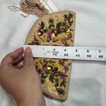 Anthropologie Anna Harlow Crescent Beaded “S” Pouch with Zipper Photo 7