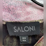 SALONI Marissa metallic fil coupé silk Photo 7