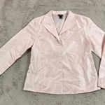 Eileen Fisher  Silk Blazer Jacket Women XS Pink Business Career Minimalist Luxury Photo 0