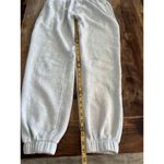 John Galt Women's White Brandy Melville Tapered sweats Joggers Pants Size small Photo 1