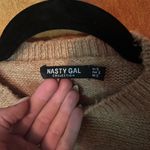 Nasty Gal  cropped balloon sleeve sweater size s/m Photo 3