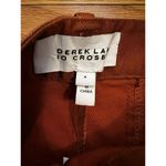 Derek Lam 10 Crosby Therese Cropped Straight Leg Trouser Pants cinnamon Size 4 Orange Photo 6