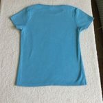 Gap Vintage Y2K Turquoise Short Sleeves Stretch Crewneck - Sz Extra Small (XS) Photo 2