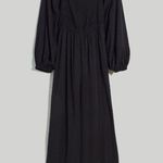 Madewell Black Star Jacquard Lucie Tie-Back Long-Sleeve Jumpsuit 8 Photo 4