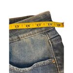 Zenana Women's Plus Size 1X Blue Denim Cut-Off Shorts Casual Photo 3