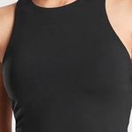 Athleta  Black Conscious Crop Sports Bra Size Medium Photo 0
