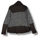 Lilla P Turtleneck Cowl Neck Chunky Knit Sweater Black Size M Photo 6