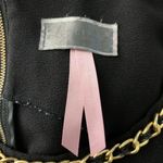 Lipsy London  Sleeveless Mini Sheath Dress 10 Black Chain Detail Back Zipper Photo 6