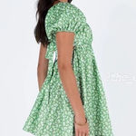 Princess Polly C59  NWT Let's Dance Mini Dress Green Floral Size 12 Photo 0