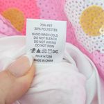 Simply Southern Womens Preppy Sequin Daisy Top Size L Pink Floral Short Sleeve Photo 6