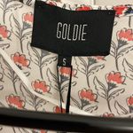 Goldie  London White and Red floral Tie Top Photo 1