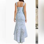 House Of CB Cesca Floral Ruched High-Low Corset Dress Photo 1