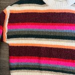 American Eagle  Outfitters Women's Colorful Striped Sweater Small Photo 9