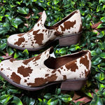 Pierre Dumas  Brown and Cream Slip-On Shoes Photo 2