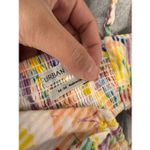 Urban Outfitters Smocked Floral Crop Top | Colorful Strappy Summer Bralette – Si Photo 9