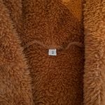 SheIn Brown Teddy Coat Photo 5