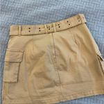 Juicy Couture  | Cargo Mini Skirt with Belt | Nomad Brown |32-Large 12-14 Photo 2