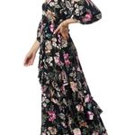 Jessica Simpson Maxi Dress Floral Large Photo 2